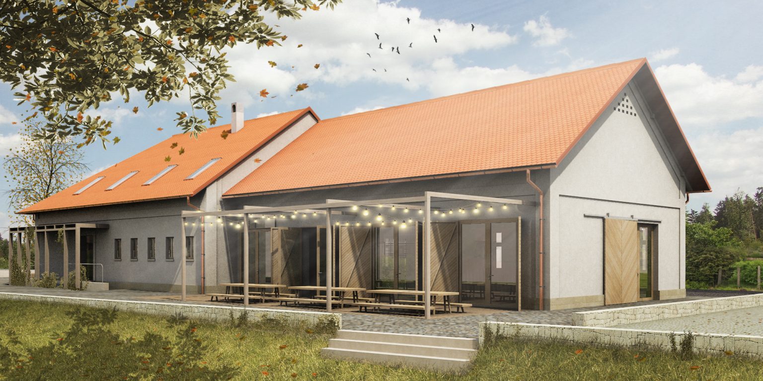atakarchitekti - Hospoda Stav - vizualizace