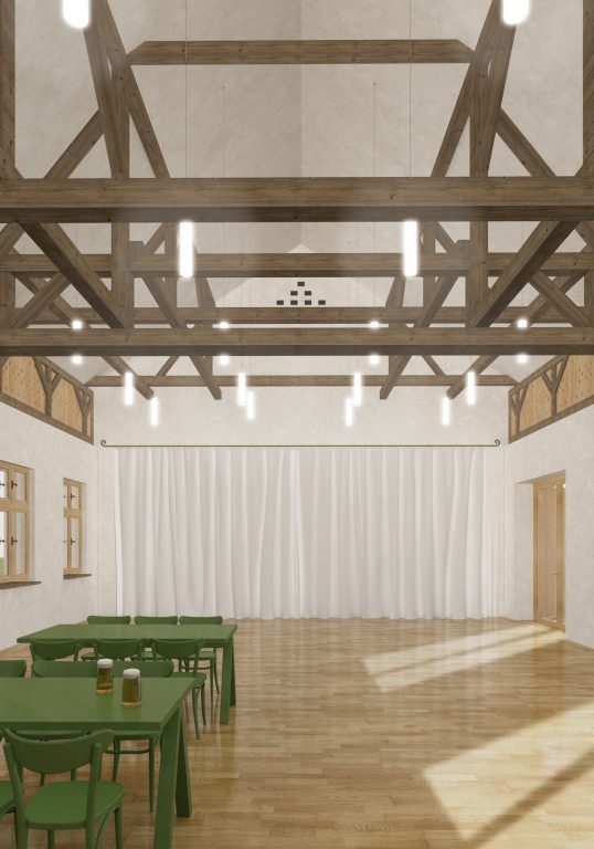 atakarchitekti - Hospoda Stav - vizualizace