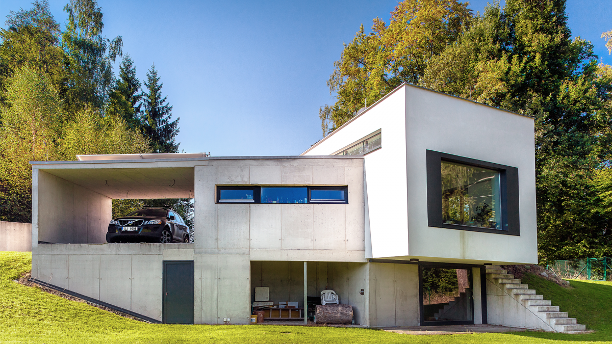 Atakarchitekti Liberec - Rodinný dům na vršku