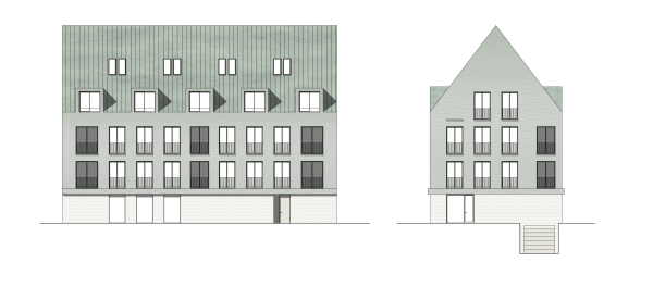 atakarchitekti - BD Botanická - pohledy