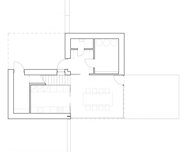 atakarchitekti Liberec - Dům Langr - 1. n. p.