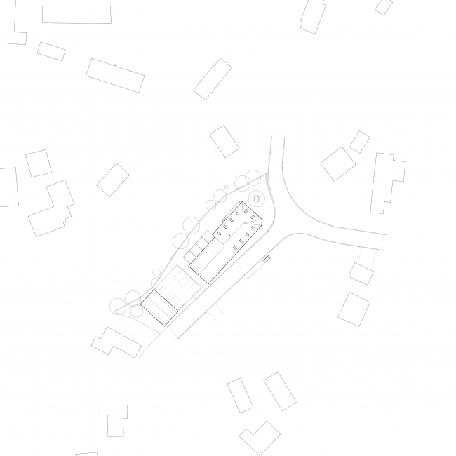 atakarchitekti - Hospoda Stav - situace